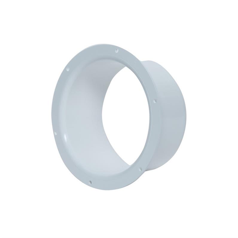 Wandanschluss Rund Ø 125 mm Lüftungssystem Abluftkanal Rundrohrsystem,Europlast,VF125, 4750492001608