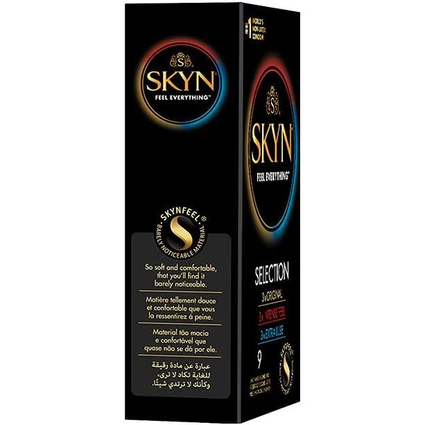 SKYN Selection Kondome latexfreie Set 3 Original 3 Intense Feel 3 Extra Feucht,SKYN ,5011831092282, 5011831092282